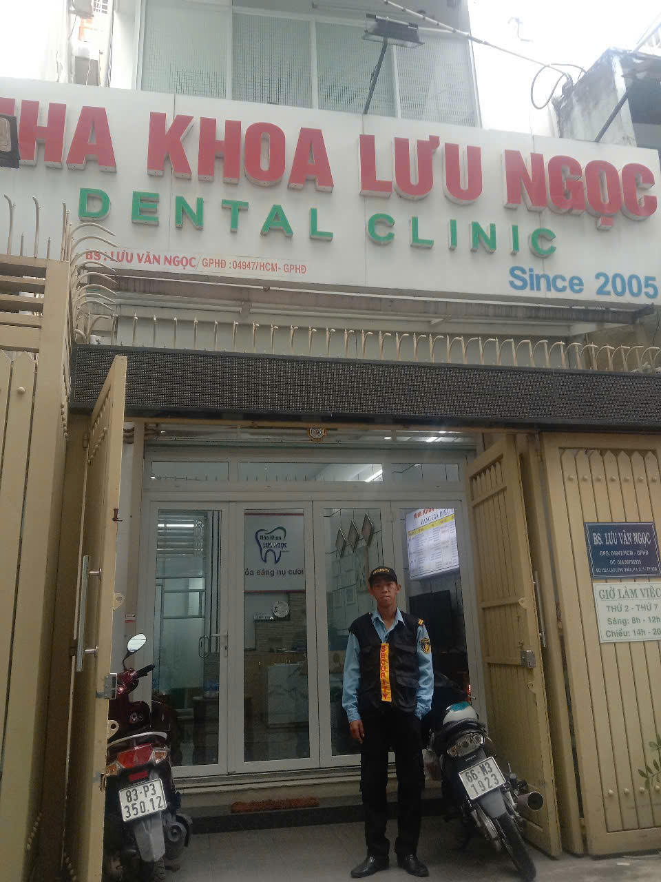 Bảo vệ showroom